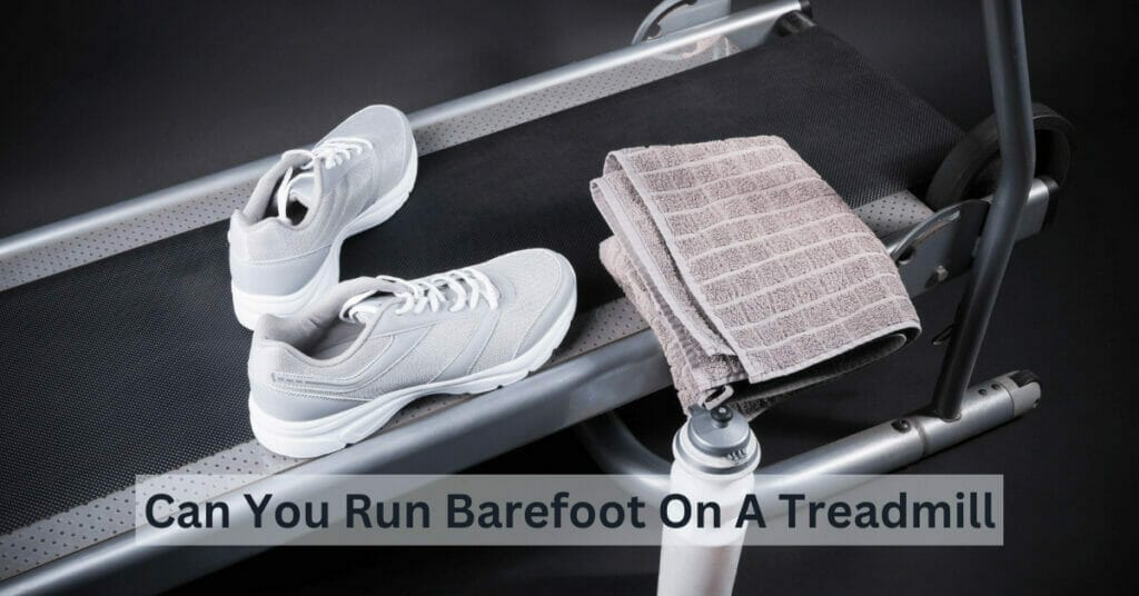 shoes on treadmill